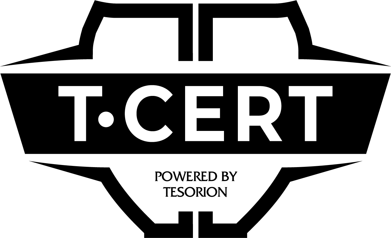 CERT logo in zwart-wit