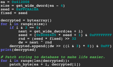 config decrypt